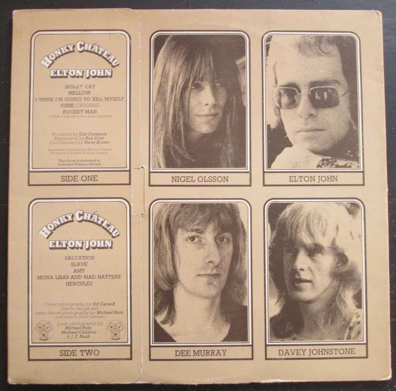 ELTON JOHN - HONKY CHATEAU   (LP/VINYL)
