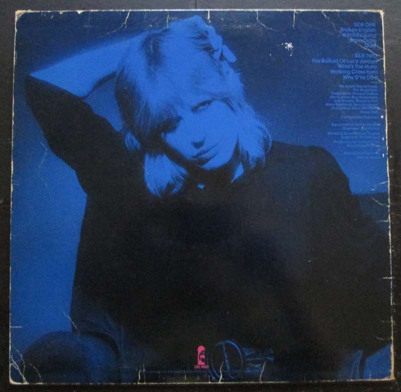 MARIANNE FAITHFULL - BROKEN ENGLISH    (LP/VINYL)