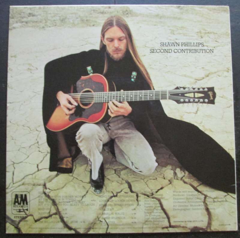 SHAWN PHILLIPS - SECOND CONTRIBUTION    (LP/VINYL)