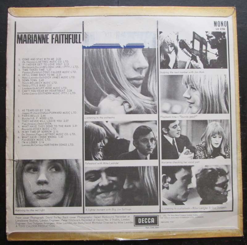 MARIANNE FAITHFULL - THIS LITTLE BIRD  (LP/VINYL)