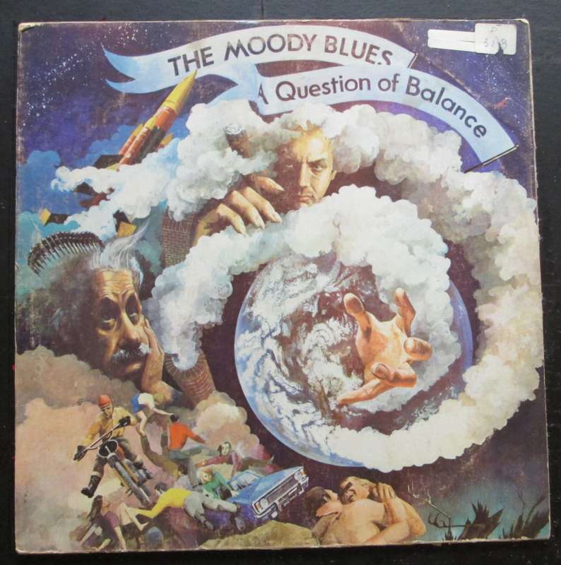 THE MOODY BLUES - A QUESTION OF BALANCE  (LP/VINYL)