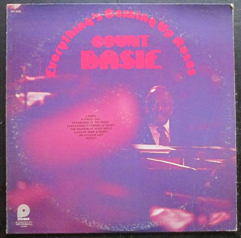 COUNT BASIE - EVERYTHINGS COMING UP ROSES   (LP/VINYL)