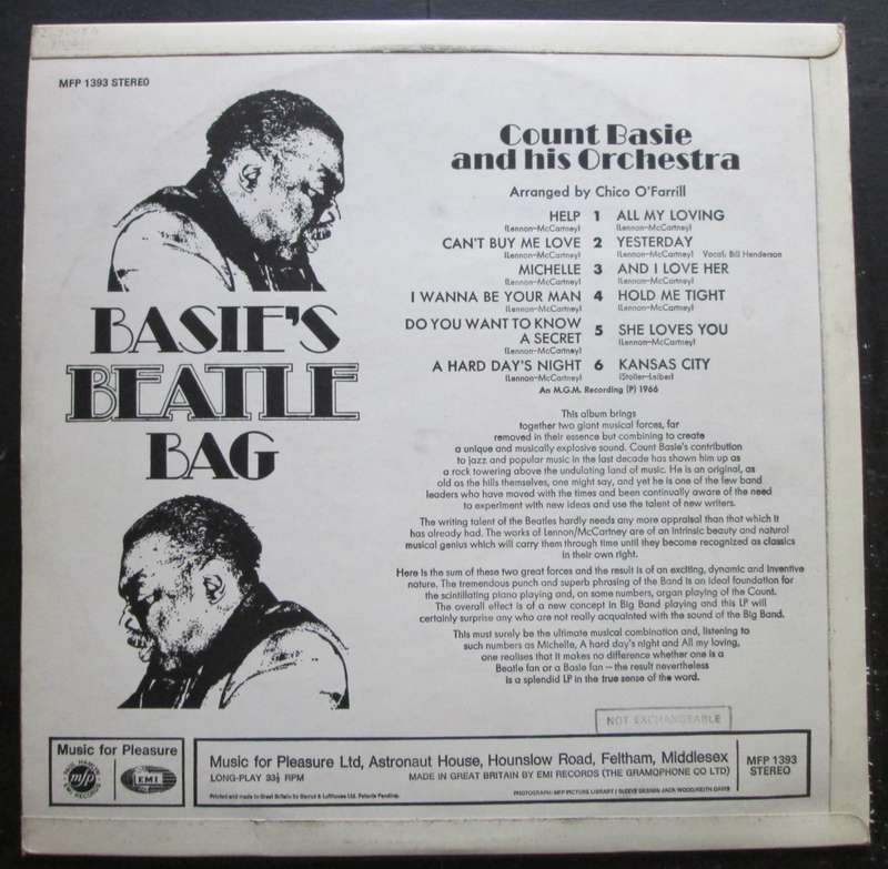 COUNT BASIE - BASIES BEATLE BAG    (LP/VINYL)