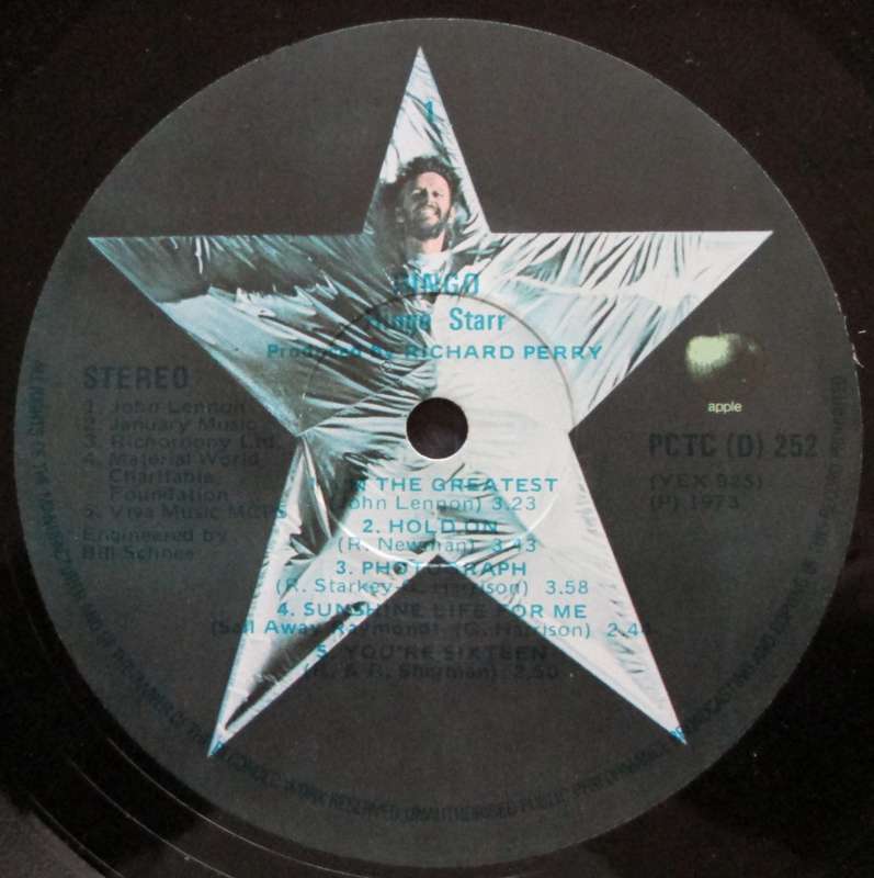 RINGO STARR - RINGO  (LP/VINYL)