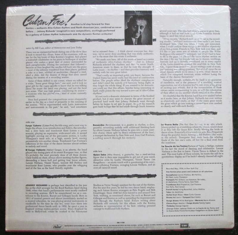 STAN KENTON - CUBAN FIRE    (LP/VINYL)