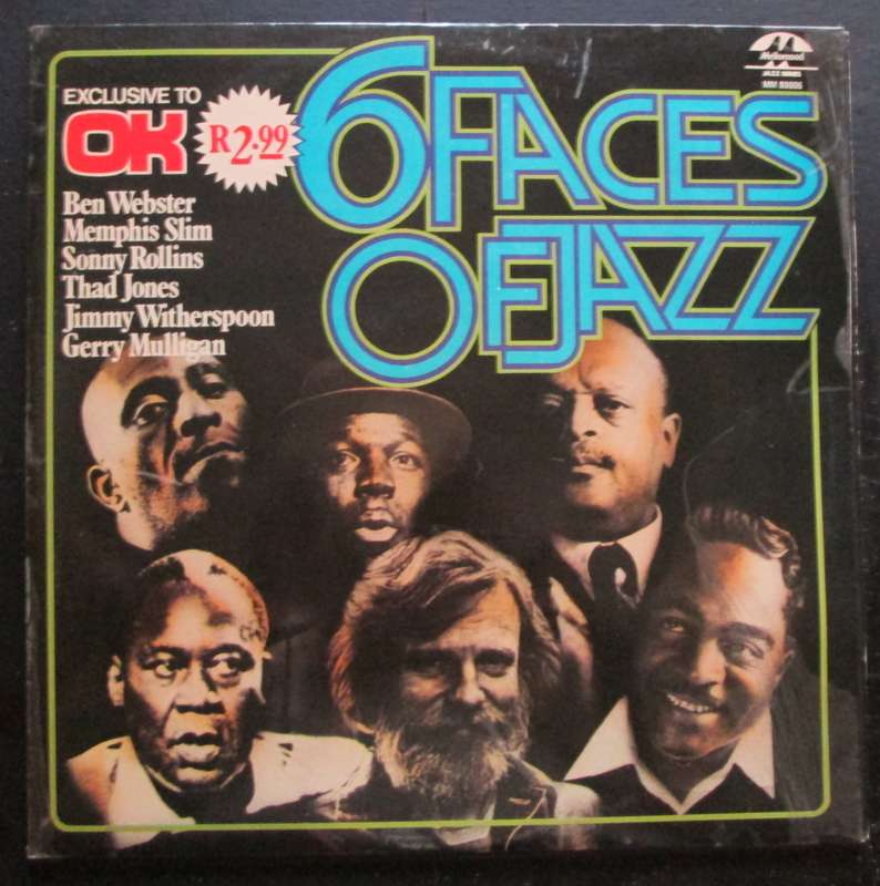VARIOUS ARTISTS - 6 FACES OF JAZZ (2xLP/VINYL)