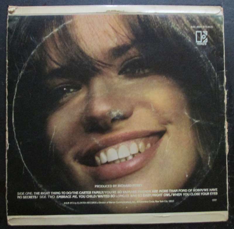 CARLY SIMON - NO SECRETS     (LP/VINYL)