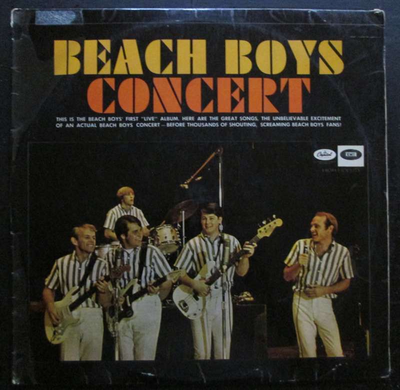 THE BEACH BOYS - BEACH BOYS CONCERT     (LP/VINYL)