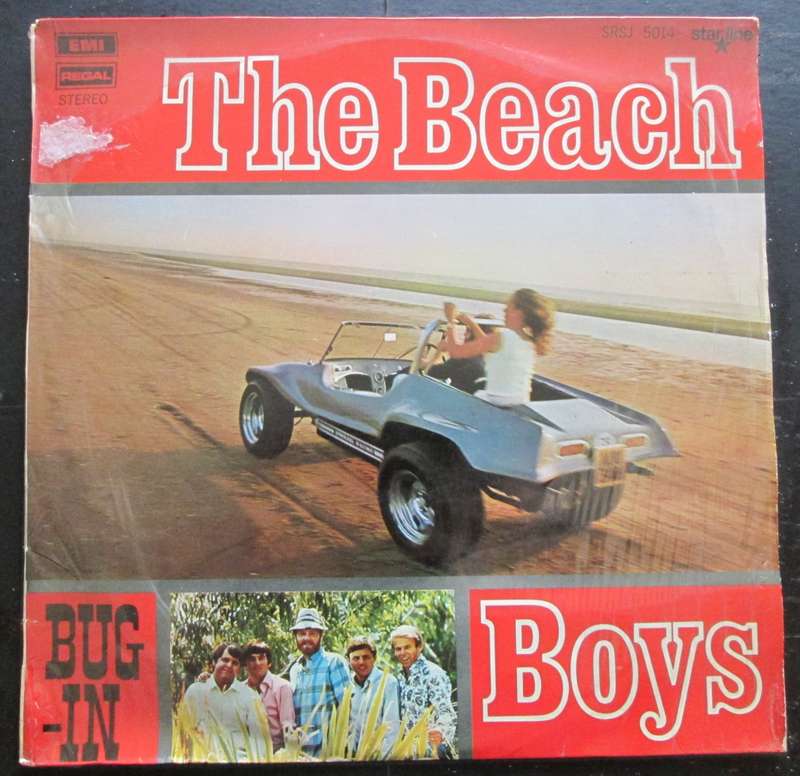 THE BEACH BOYS - BUG-IN    (LP/VINYL)