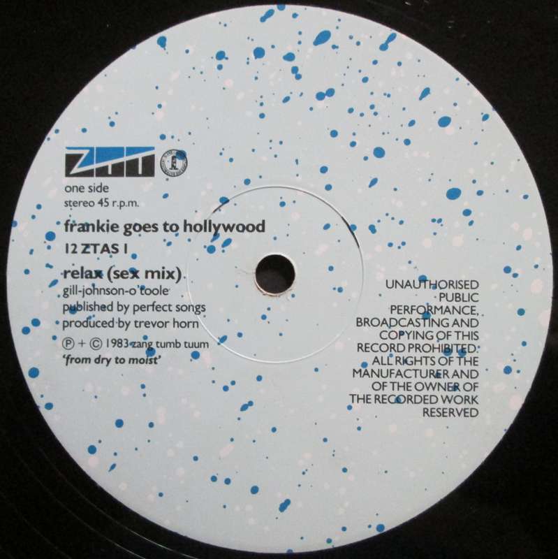 FRANKIE GOES TO HOLLYWOOD - RELAX  (12 SINGLE / VINYL)