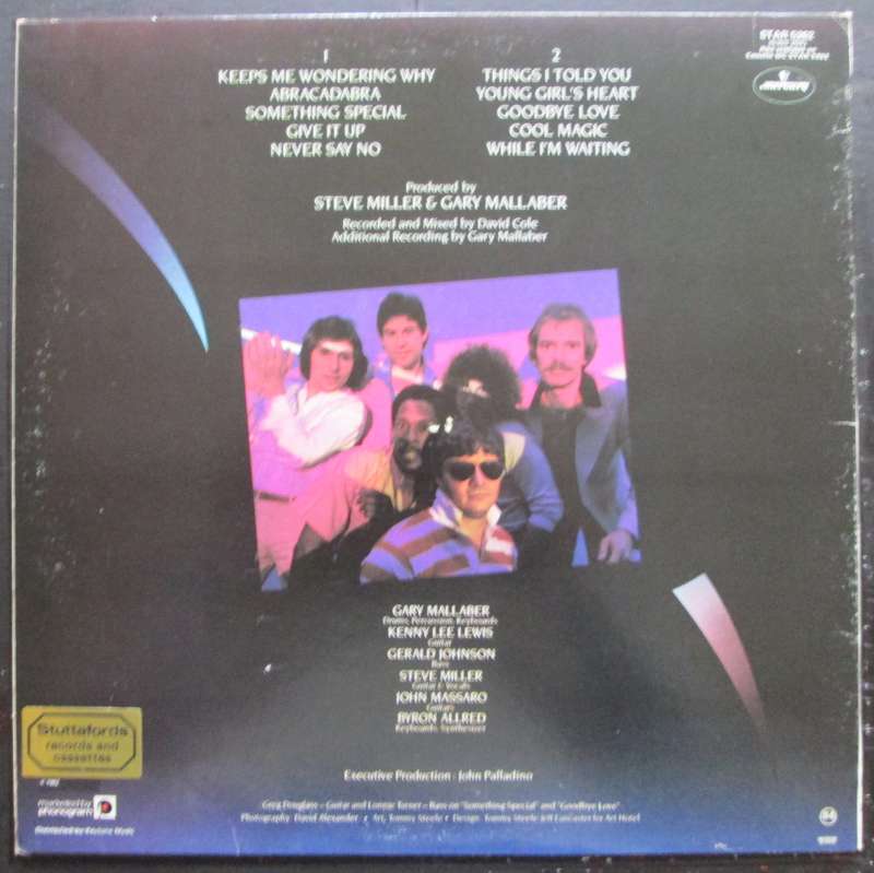 THE STEVE MILLER BAND - ABRACADABRA  (LP/VINYL)