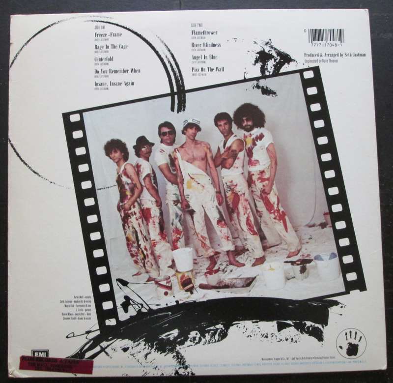 THE J. GEILS BAND - FREEZE FRAME   (LP/VINYL)