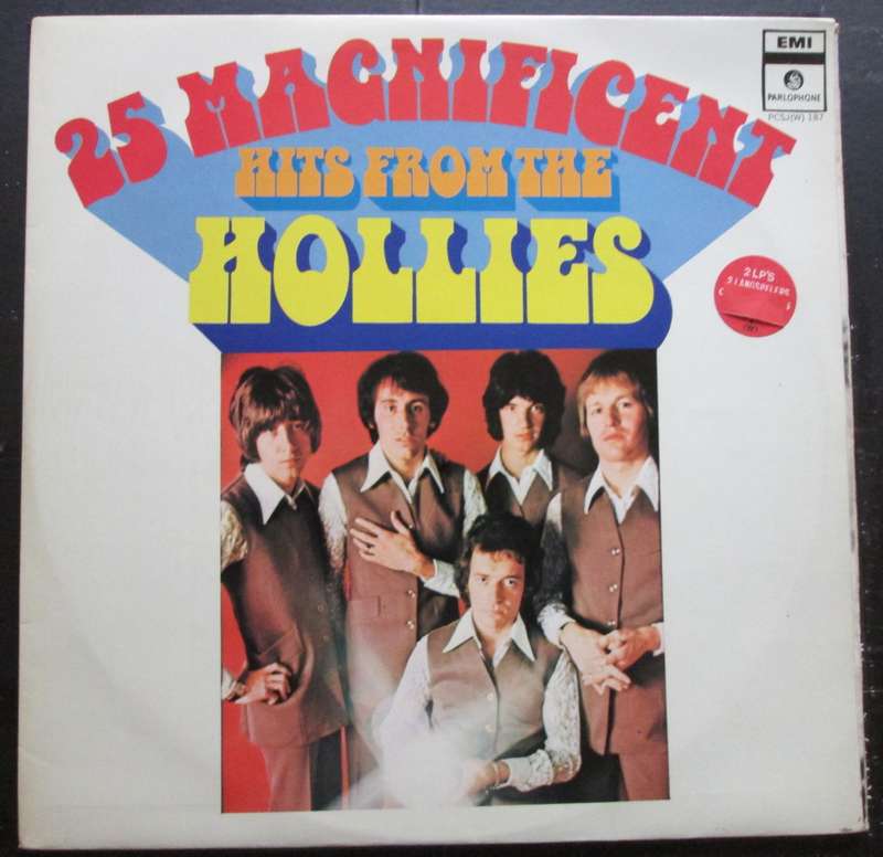 THE HOLLIES - 25 MAGNIFICENT HITS FROM THE HOLLIES (2xLP/VINYL)
