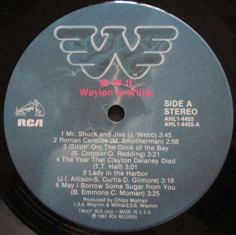 WAYLON & WILLIE - WWII   (LP/VINYL)