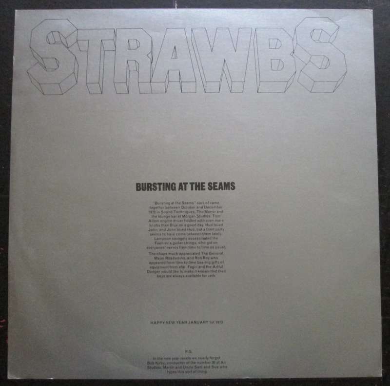 STRAWBS - BURSTING AT THE SEAMS   (LP/VINYL)