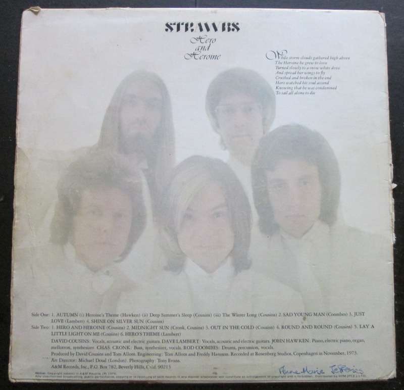 STRAWBS - HERO AND HEROINE  (LP/VINYL)