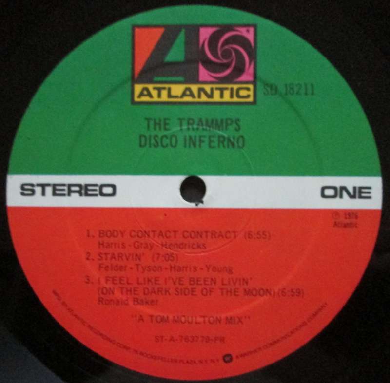 THE TRAMMPS - DISCO INFERNO   (LP/VINYL)