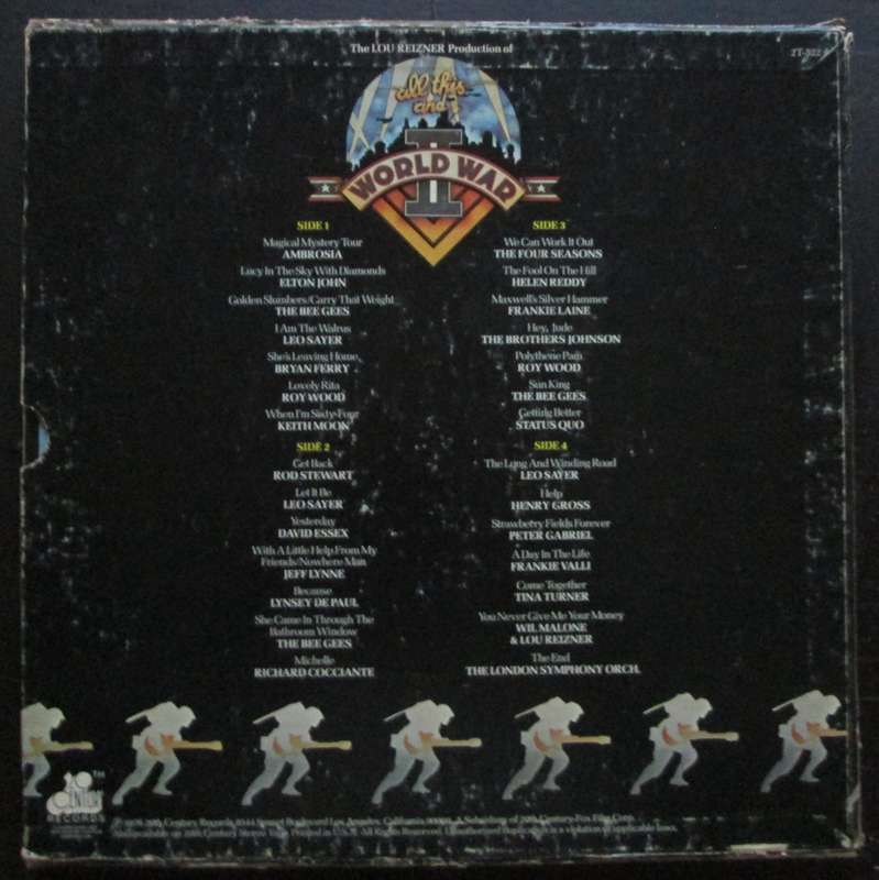 VARIOUS ARTISTS - ALL THIS AND WORLD WAR II (2xLP/VINYL)