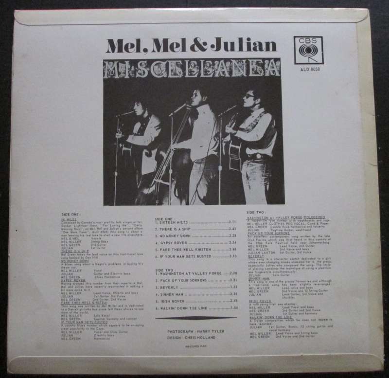MEL.MEL & JULIAN - MISCELLANEA   (LP/VINYL)