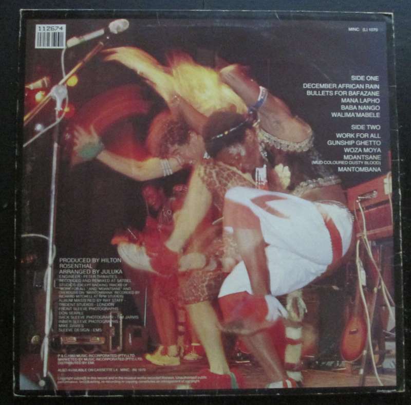 JULUKA - WORK FOR ALL   (LP/VINYL)