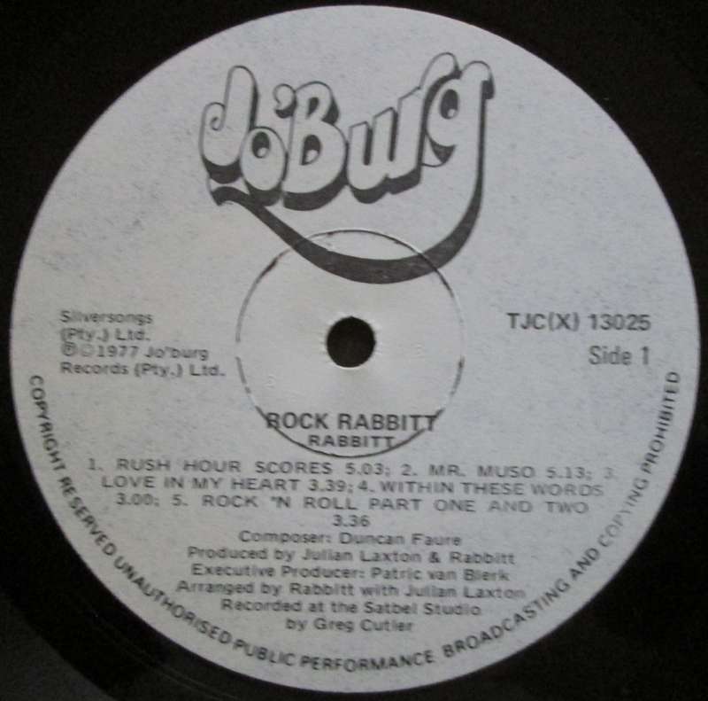 RABBITT - ROCK RABBITT  (LP/VINYL)