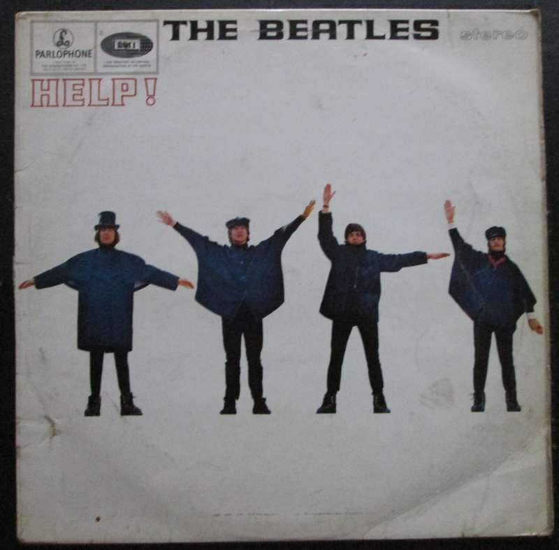 THE BEATLES - HELP!  (LP/VINYL)