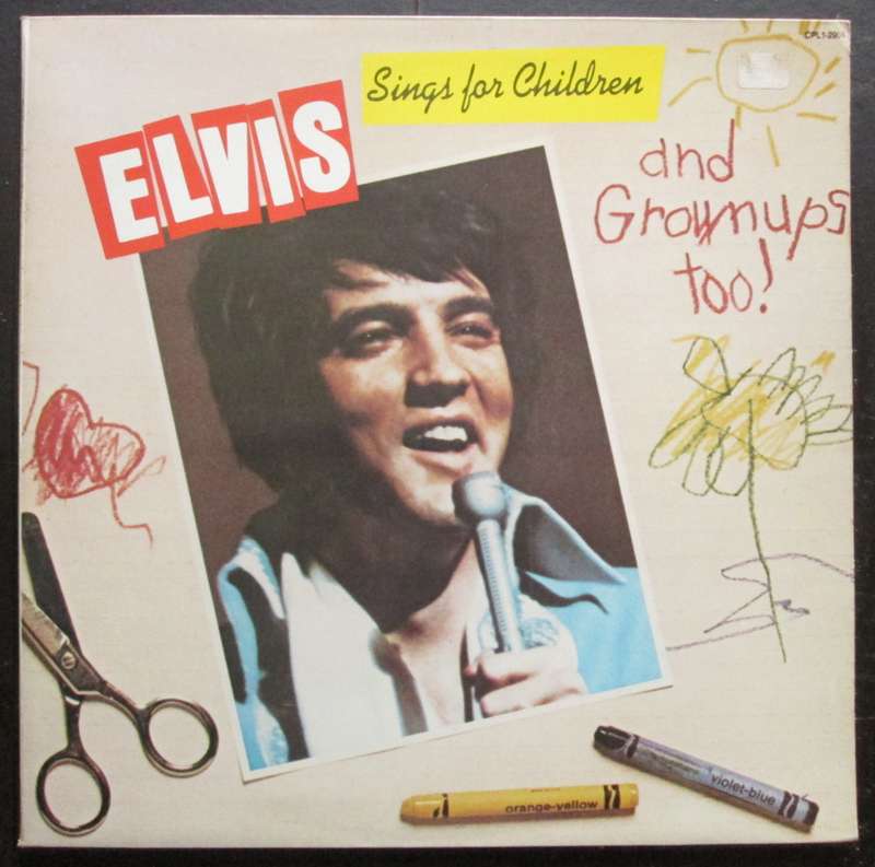 ELVIS PRESLEY - ELVIS SINGS FOR CHILDREN  (LP/VINYL)