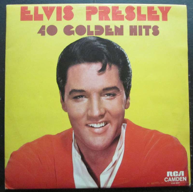 ELVIS PRESLEY - 40 GOLDEN HITS (2xLP/VINYL)