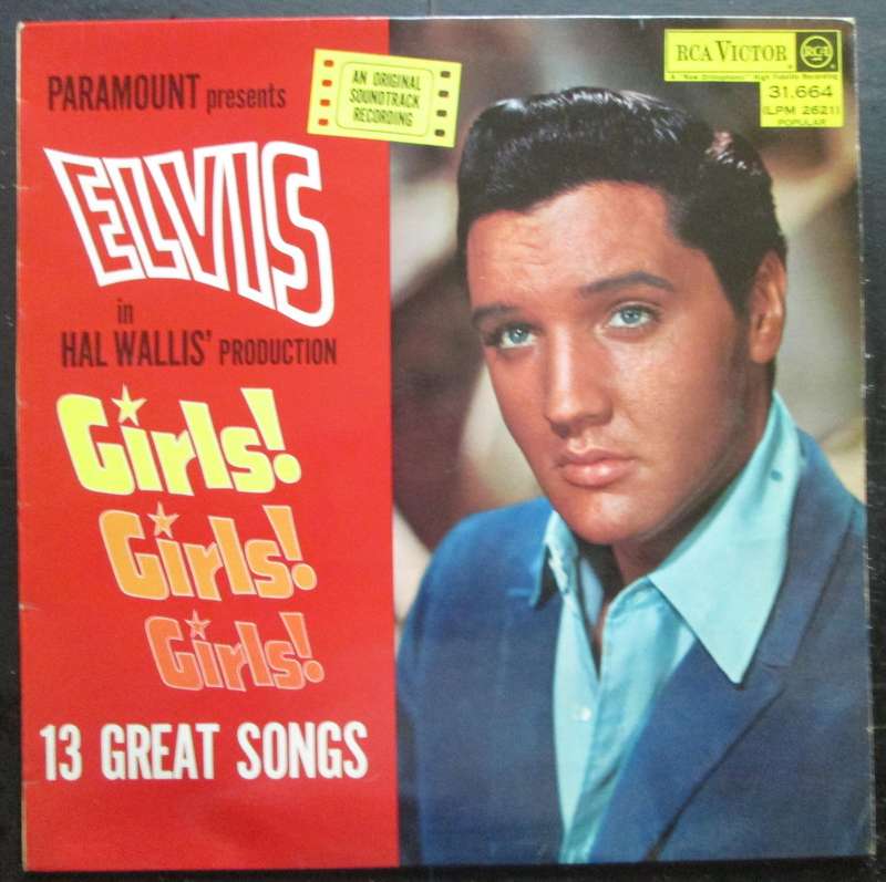 ELVIS PRESLEY - GIRLS! GIRLS! GIRLS!  (LP/VINYL)