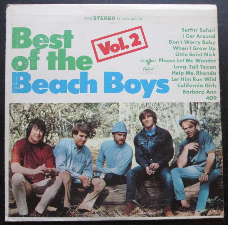 THE BEACH BOYS - BEST OF THE BEACH BOYS Vol.2  (LP/VINYL)