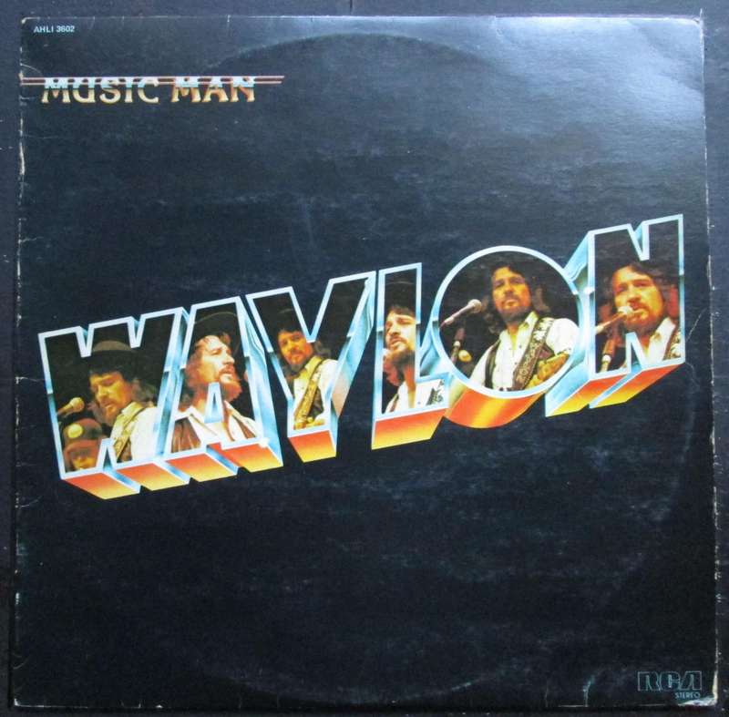 WAYLON JENNINGS - MUSIC MAN  (LP/VINYL)