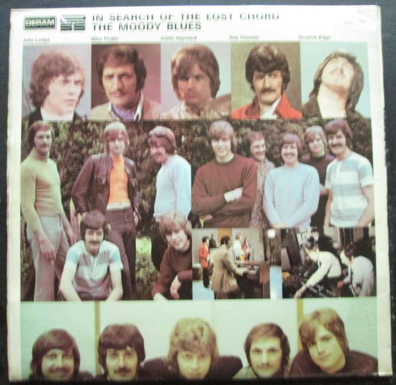 THE MOODY BLUES - IN SEARCH OF THE LOST CHORD  (LP/VINYL)