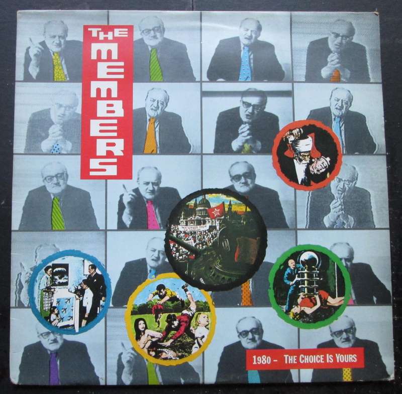 THE MEMBERS - 1980 - THE CHOICE IS YOURS   (LP/VINYL)