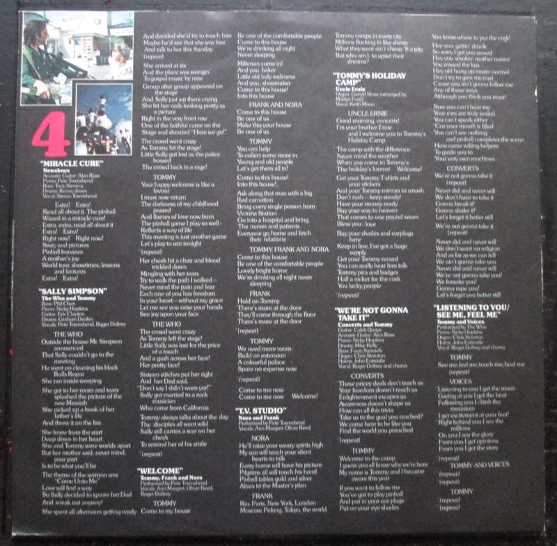 VARIOUS ARTISTS - TOMMY-ORIGINAL SOUNDTRACK RECORDING (2xLP/VINYL)