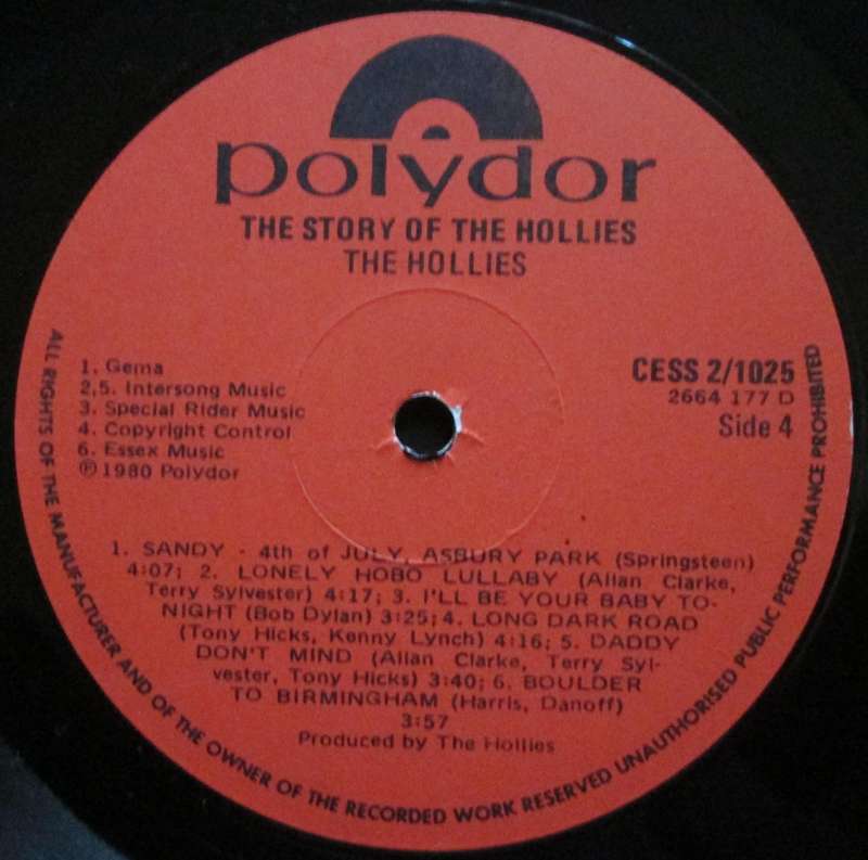 THE HOLLIES - THE STORY OF THE HOLLIES (2xLP/VINYL)