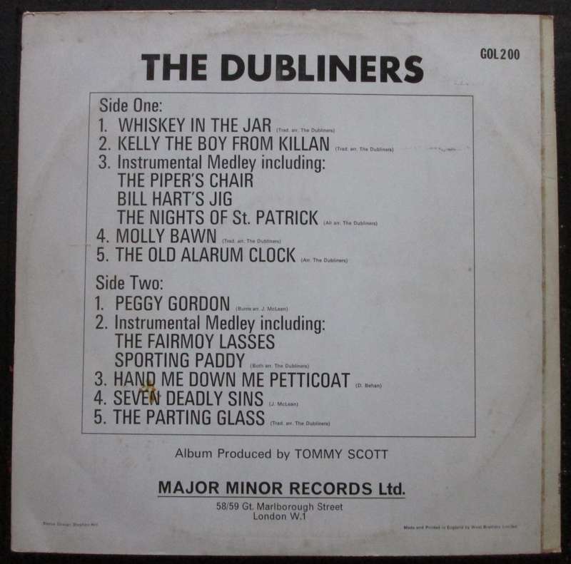 THE DUBLINERS - THE DUBLINERS   (LP/VINYL)