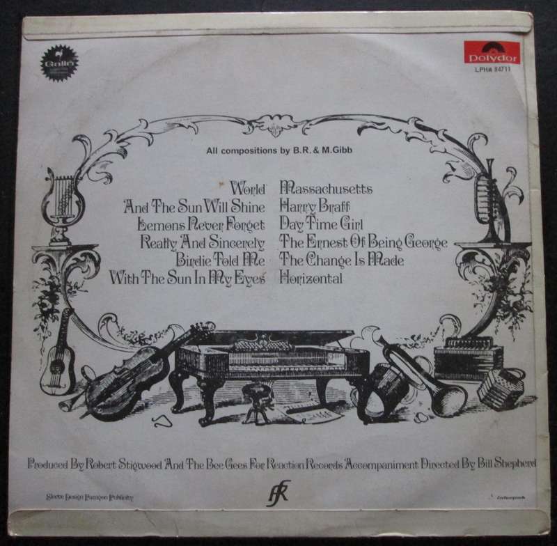 THE BEE GEES - HORIZONTAL   (LP/VINYL)