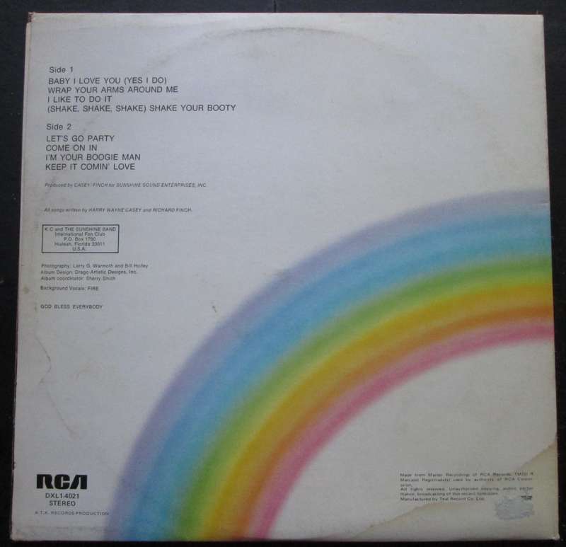 KC & THE SUNSHINE BAND - PART 3  (LP/VINYL)