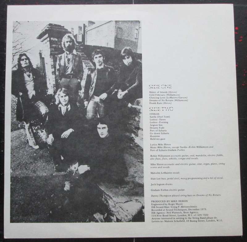 THE INCREDIBLE STRING BAND - HARD ROPE & SILKEN TWINE   (LP/VINYL)