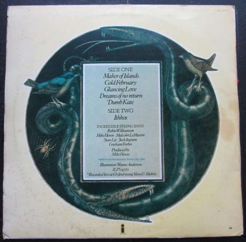 THE INCREDIBLE STRING BAND - HARD ROPE & SILKEN TWINE   (LP/VINYL)