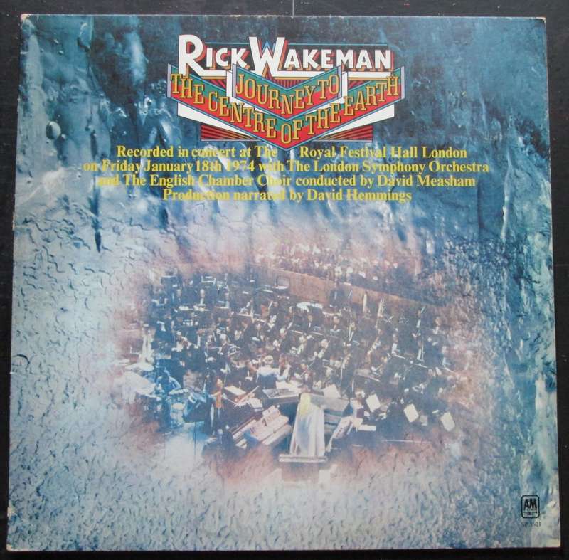 RICK WAKEMAN - JOURNEY TO THE CENTRE OF THE EARTH    (LP/VINYL)