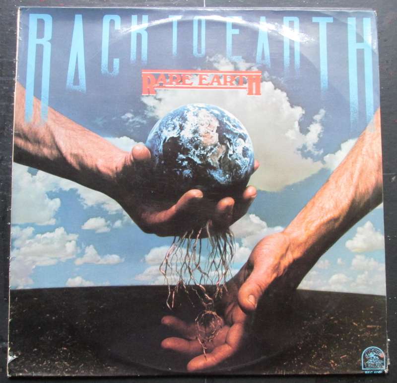 RARE EARTH - BACK TO EARTH   (LP/VINYL)