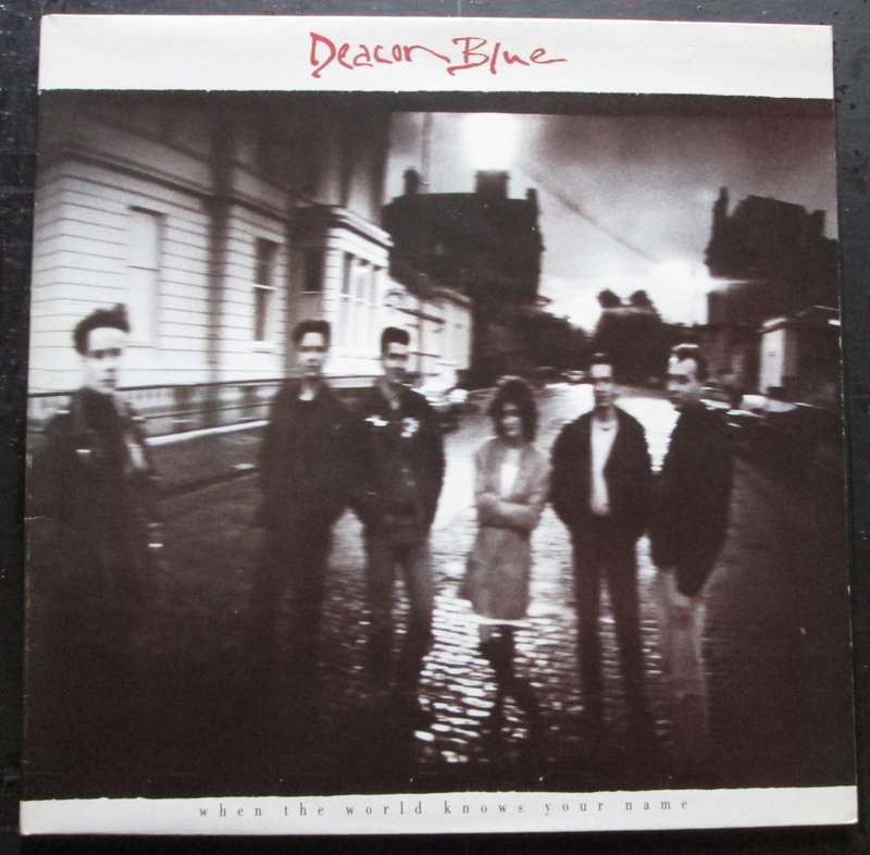 DEACON BLUE - WHEN THE WORLD KNOWS YOUR NAME  (LP/VINYL)