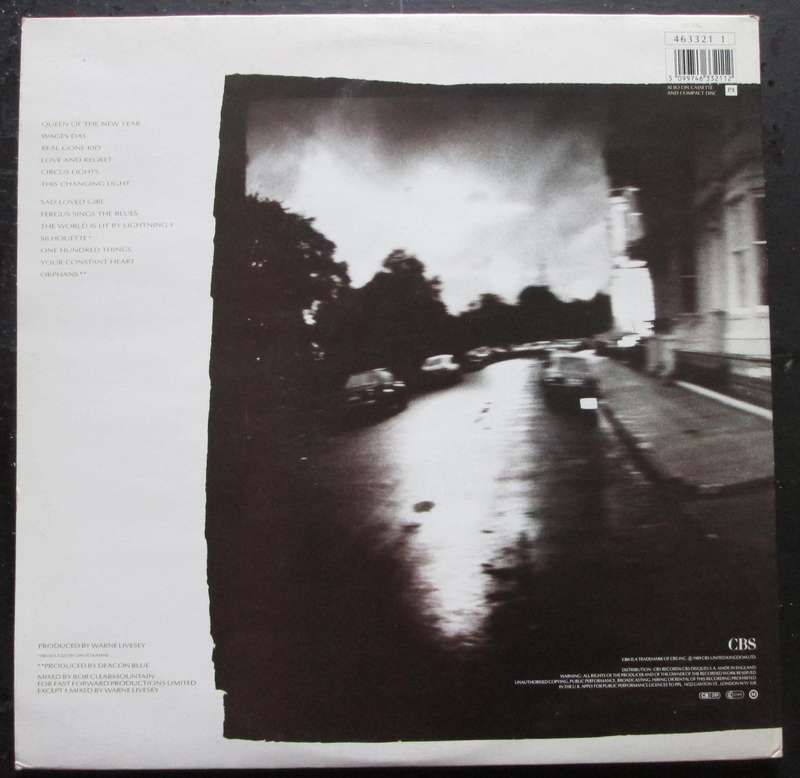 DEACON BLUE - WHEN THE WORLD KNOWS YOUR NAME  (LP/VINYL)