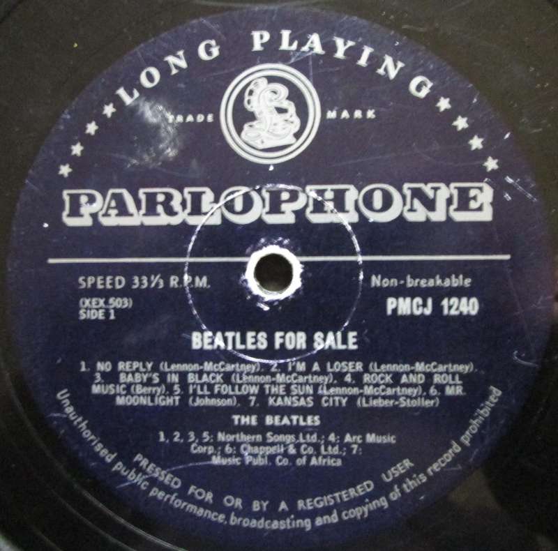 THE BEATLES - BEATLES FOR SALE   (LP/VINYL)