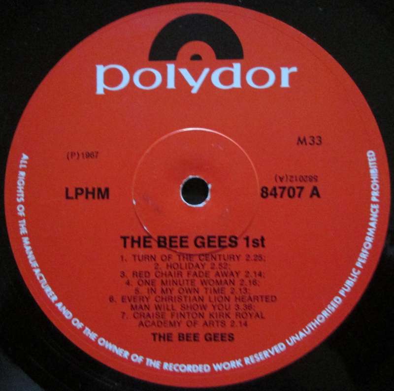 THE BEE GEES - BEE GEES1st    (LP/VINYL)