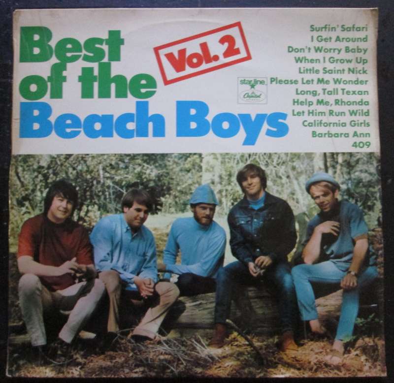 THE BEACH BOYS - THE BEST OF THE BEACH BOYS VOL. 2  (LP/VINYL)
