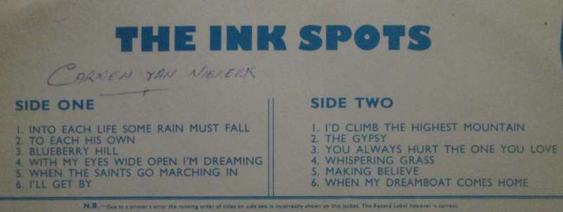 INK SPOTS - INK SPOTS IN HI-FI  (LP/VINYL)