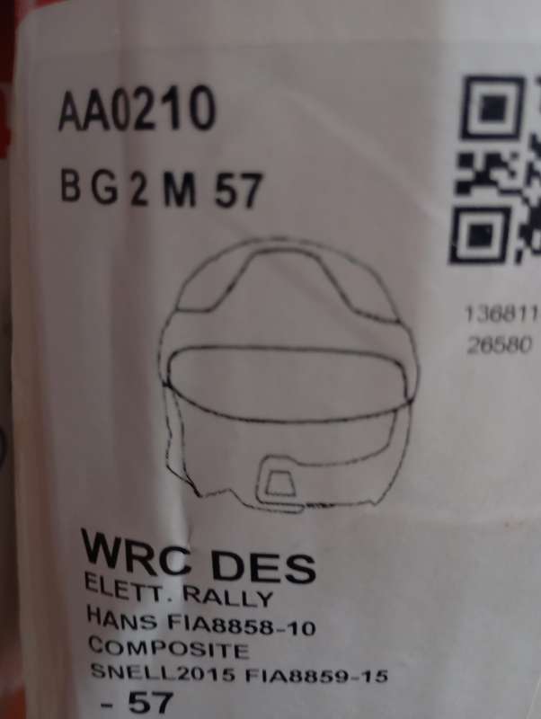 Signed Sebastian Loeb WRX Helmet