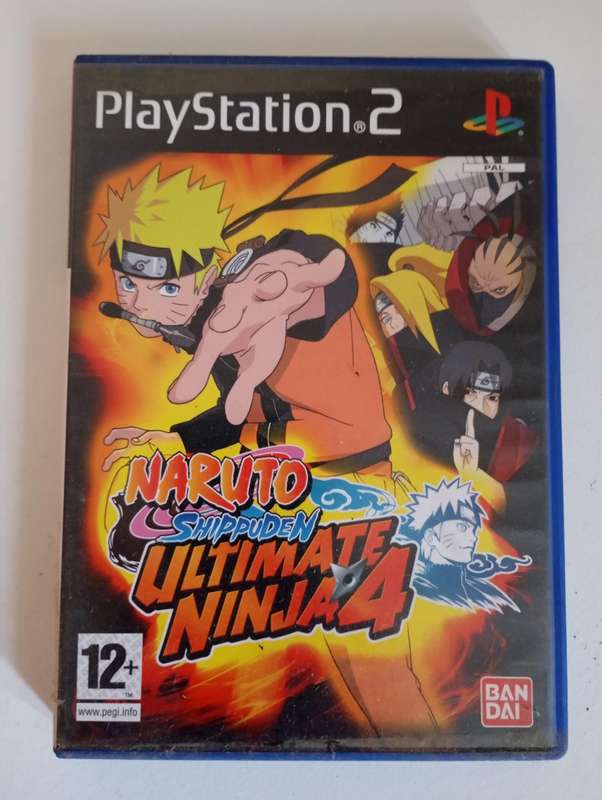 PS 2: Naruto Shippuden Ultimate Ninja 4